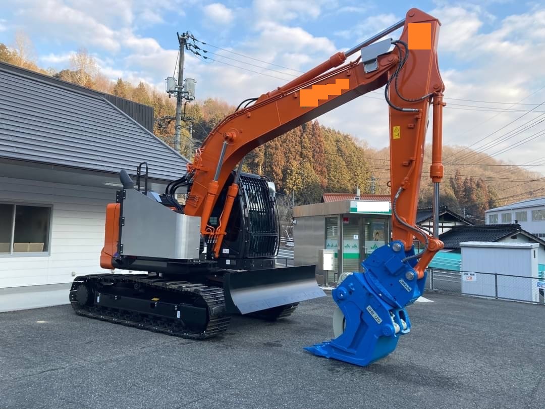 新車納入実績】日立建機 油圧ショベル「ZX135US-6GP」＆ハイブリッド