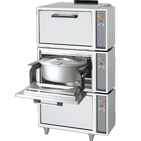 天ぷらフライヤー｜専用の天ぷら鍋を使用した天ぷら専用フライヤー