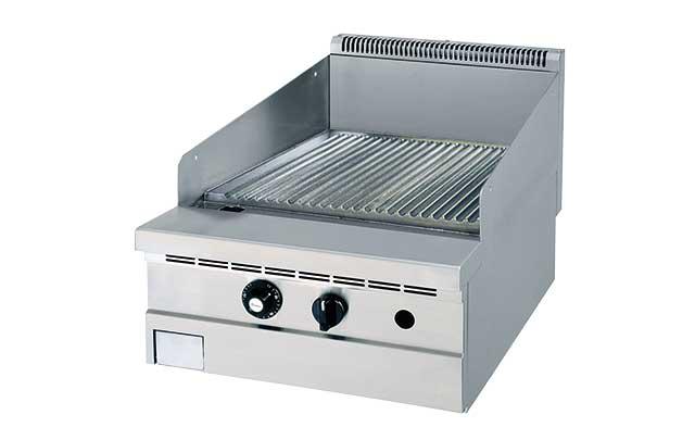 グリドル・鉄板焼きグリル（ガス・電気）｜19㎜厚の鋼板で保温性に優れ