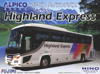1/32 BUS4 日野セレガ SHD アルピコハイランドバス仕様｜FUJIMI