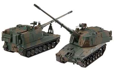 1/72 ML11EX-1 陸上自衛隊 99式自走155mm榴弾砲 特別仕様（隊員付き
