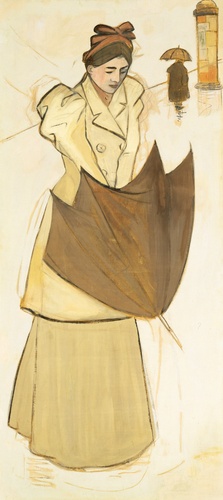 傘を持つ女 | ジャン＝ルイ・フォラン | 収蔵品詳細 | 作品を知る