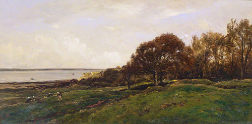 ヴィレールヴィルの海岸 | シャルル＝フランソワ・ドービニー | 収蔵品