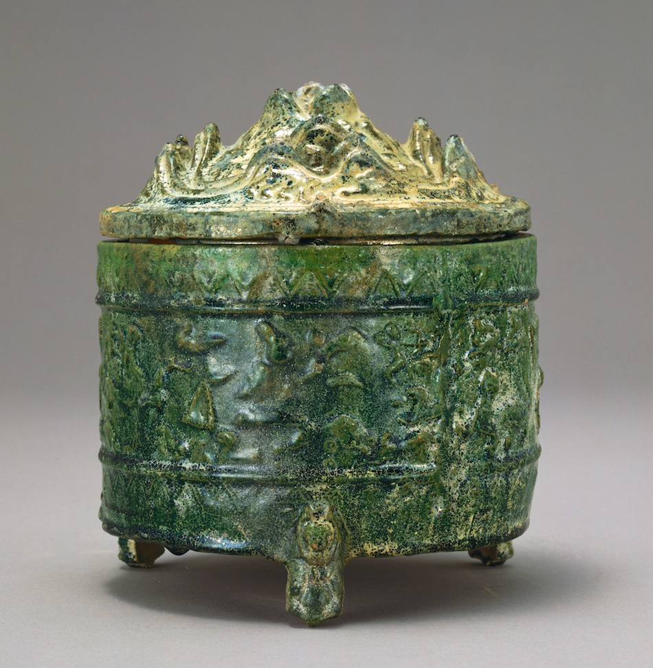 緑釉狩猟文尊 | | 収蔵品詳細 | 作品を知る | 東京富士美術館（Tokyo