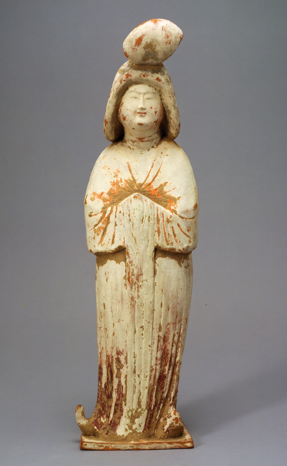 灰陶加彩女子 | | 収蔵品詳細 | 作品を知る | 東京富士美術館（Tokyo