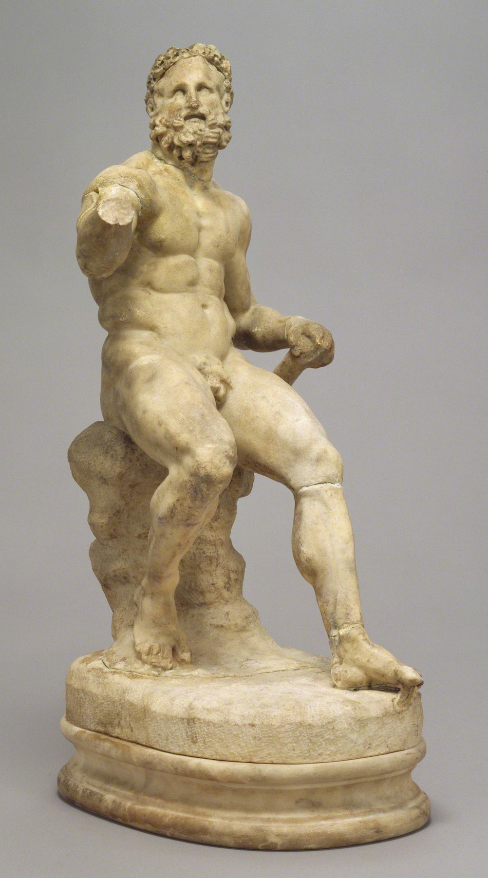 ヘラクレス・エピトラペジオス（卓上のヘラクレス） | リュシッポスの