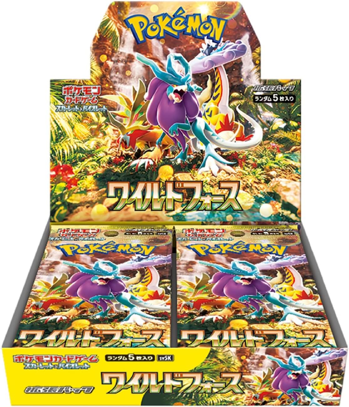 SV5K Wild Force booster box Japanese Pokemon Card - Fuji Card Shop