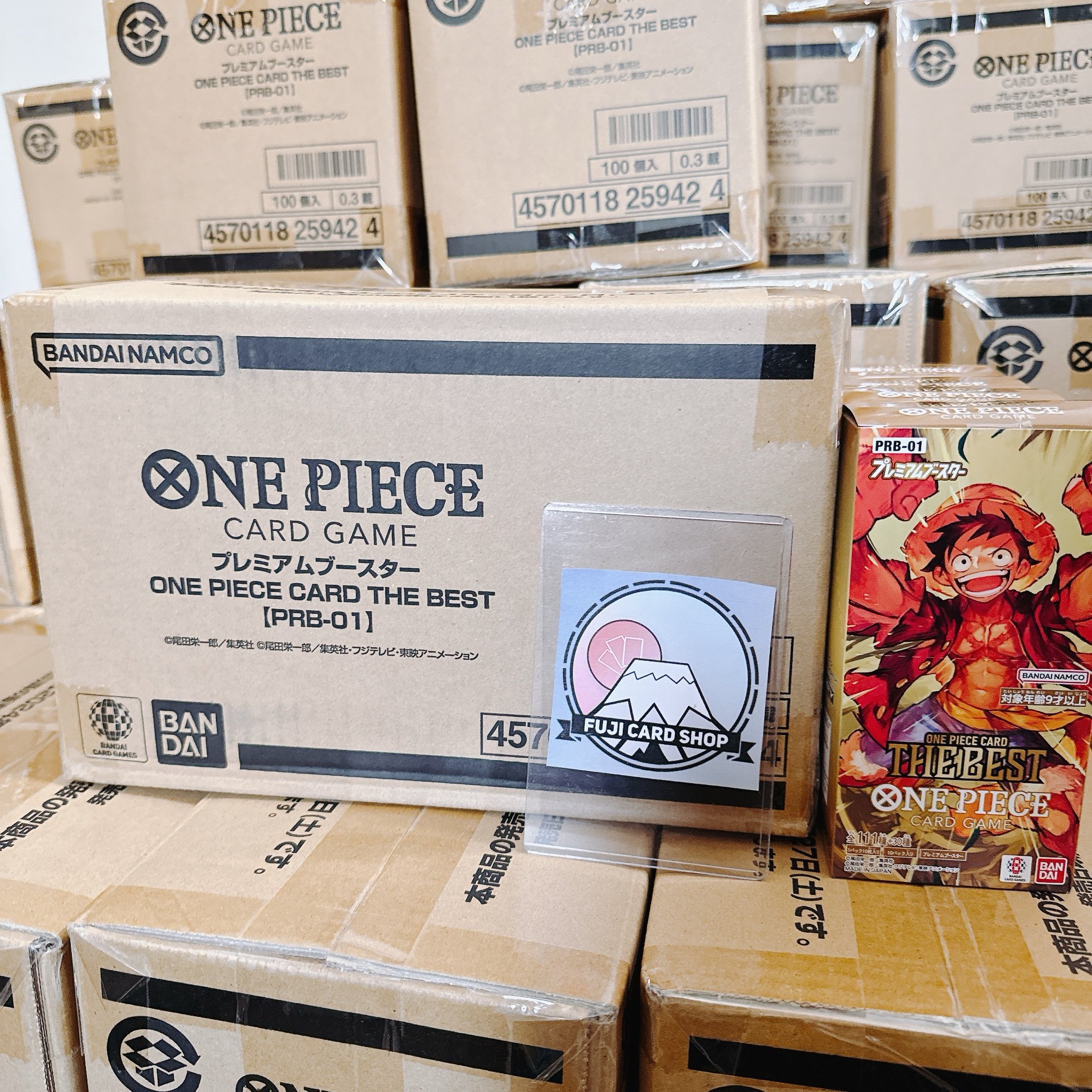 PRB-01 ONE PIECE CARD THE BEST JP Booster Box Japanese ONE PIECE