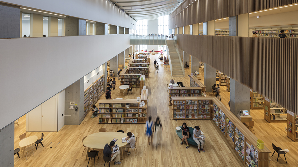 大崎市図書館 – 藤江和子アトリエ｜Fujie Kazuko Atelier