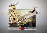 ウルトラホーク1号 VS エレキング」アクリルジオラマ（ウルトラ警備隊