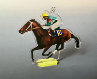 ルドルフの背＋アクリルスタンド付き限定セット（書籍：岡部幸雄 著