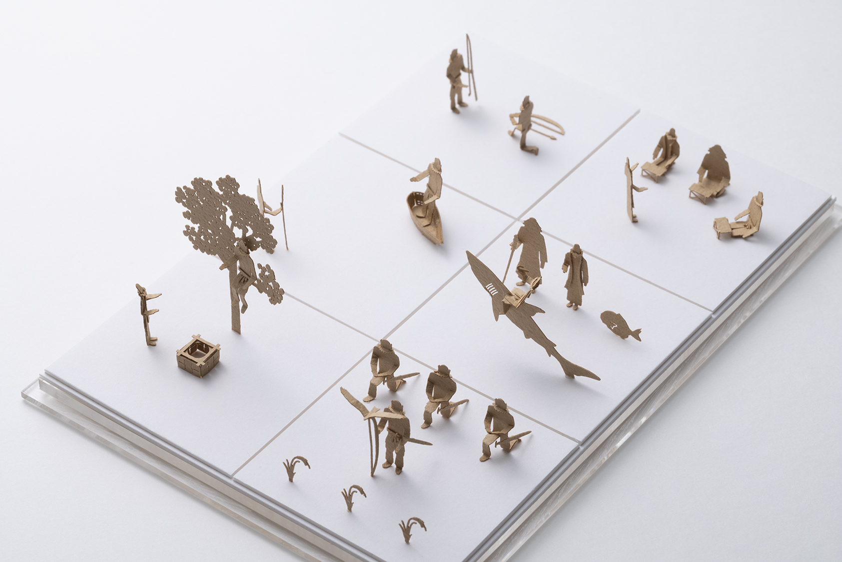 新製品】テラダモケイ 1/100建築模型用添景セット No.100・No.101 | 新