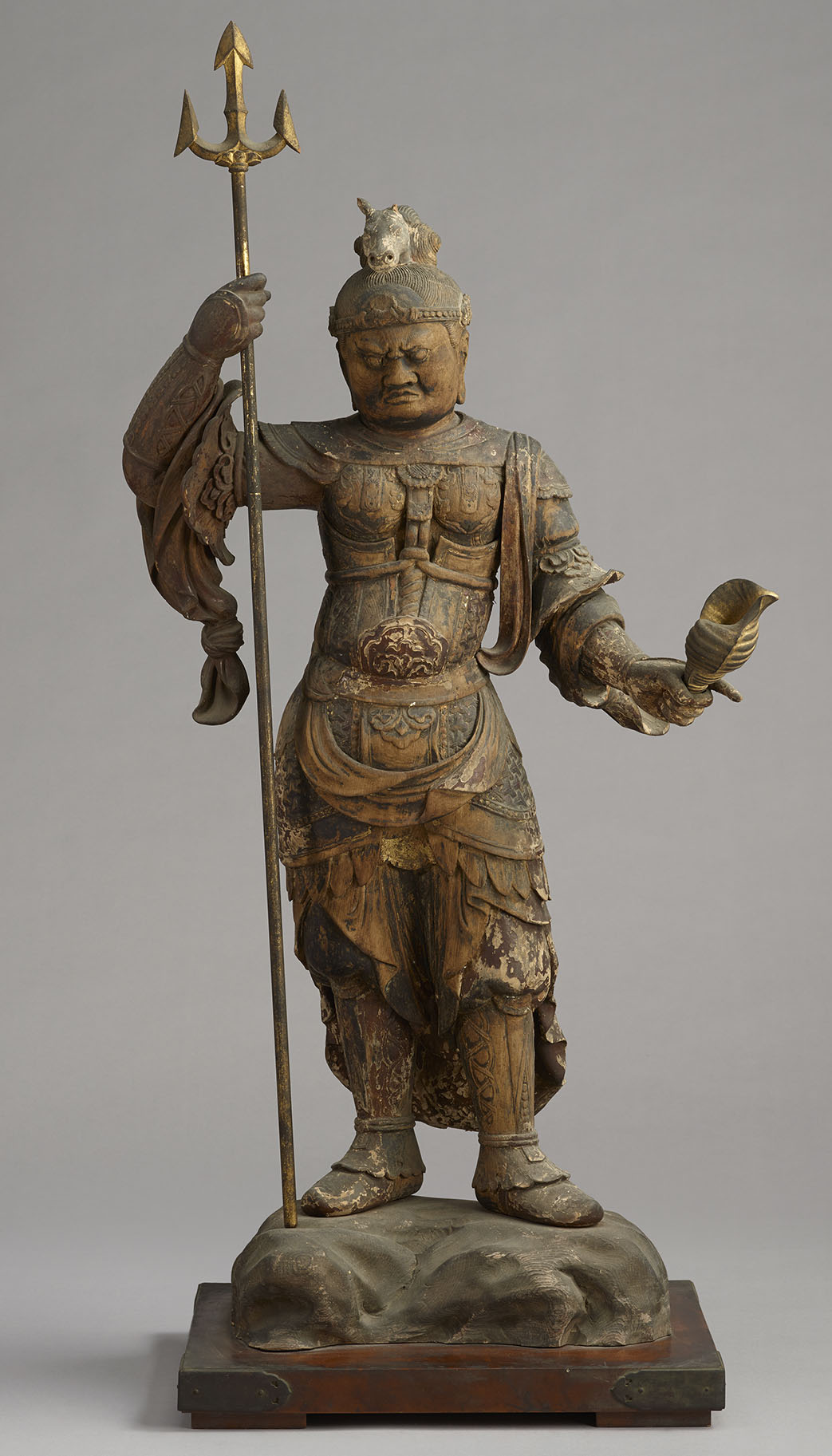 十二神将立像 珊底羅大将・午神 (重要文化財) | 福岡市美術館