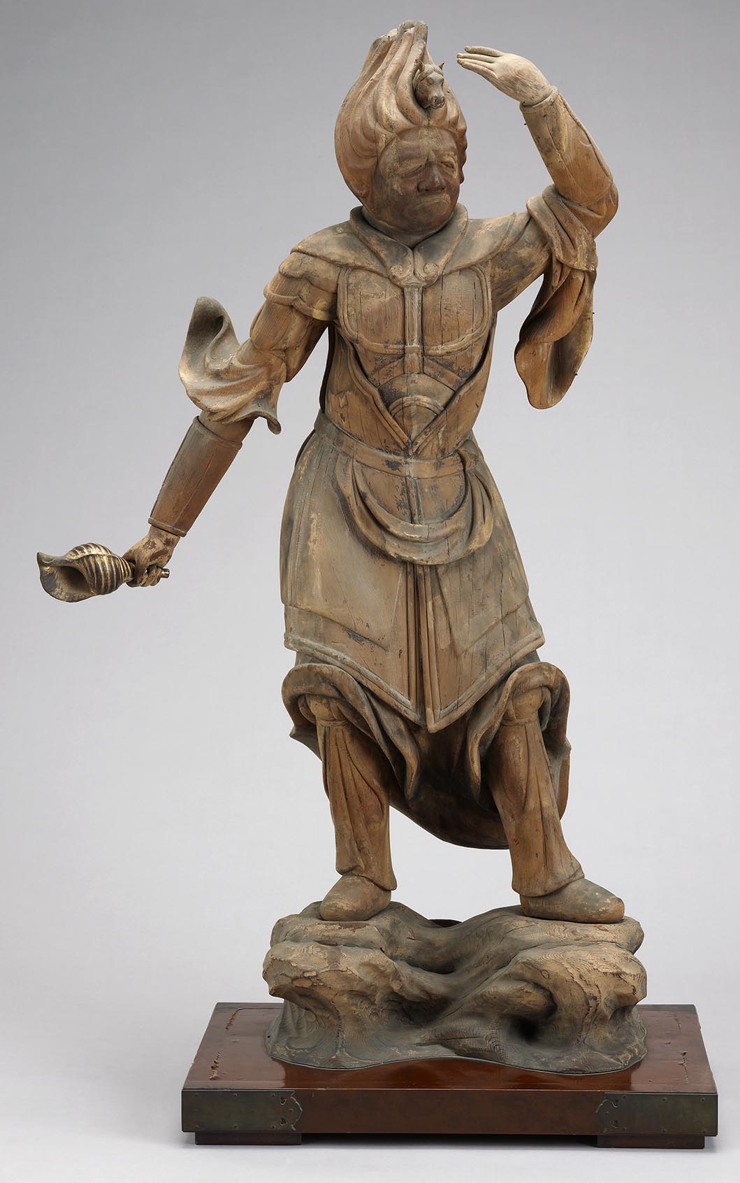 十二神将立像 珊底羅大将・午神(重要文化財) | 福岡市美術館