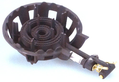 鋳物ガスコンロDE-21J（二重）の通販-フクジネット