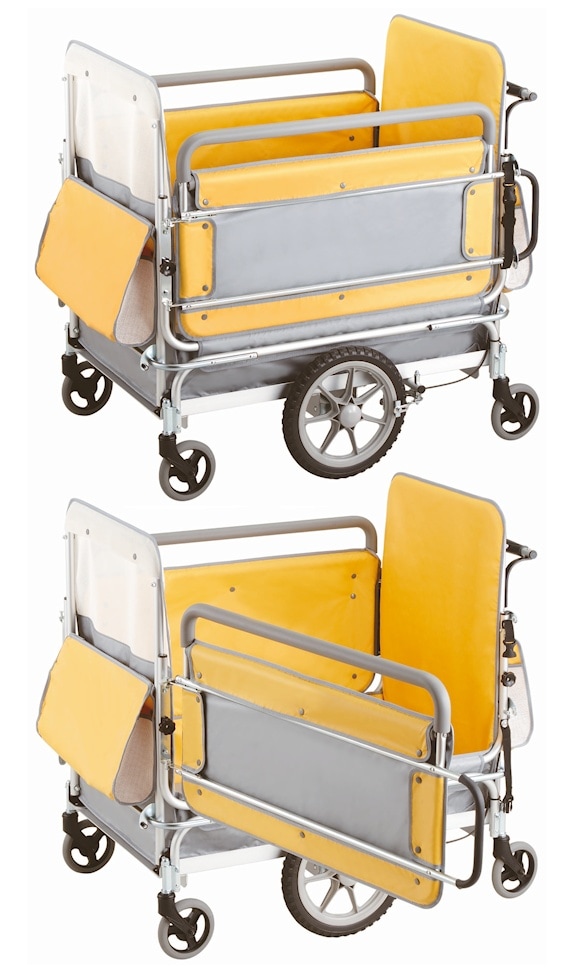 五十畑工業 お散歩カー スワニーSS 両開きタイプ【避難車対応車】（～8