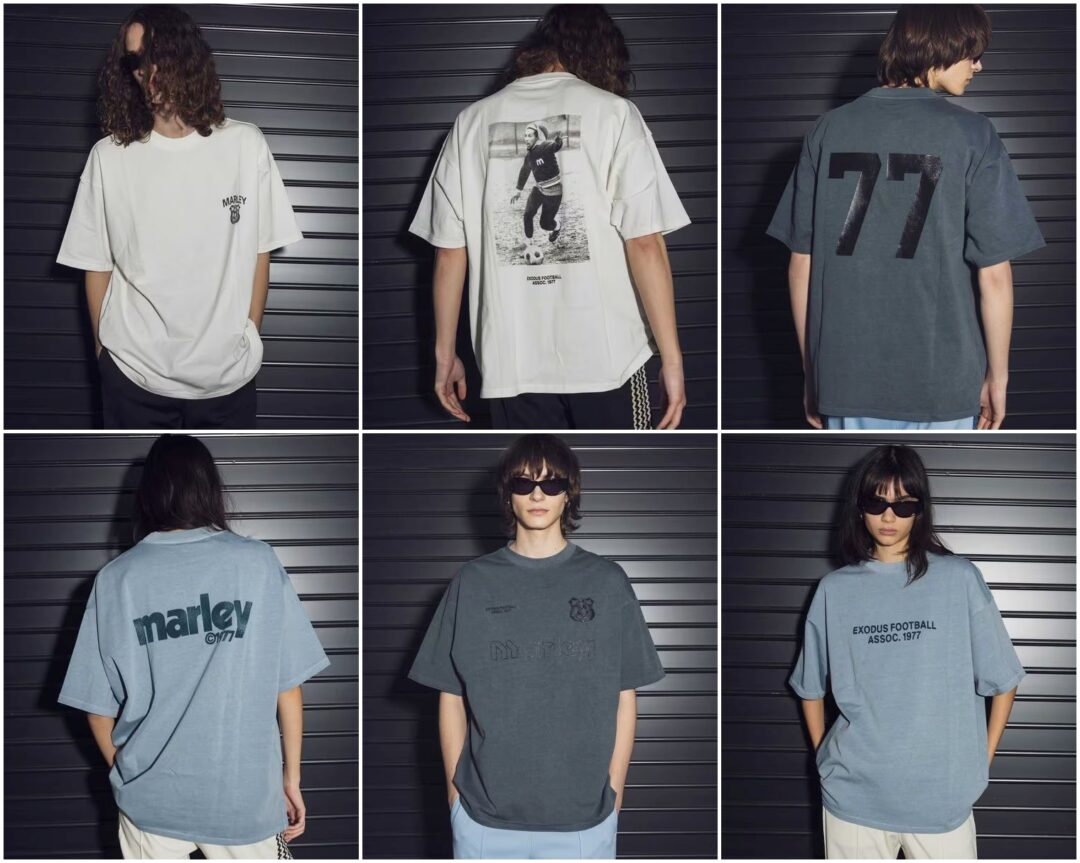 ボブ・マーリー × モンキータイム ピグメント プリント Tシャツが2024