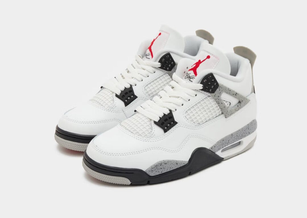 2025年 5/24 復刻】NIKE AIR JORDAN 4 RETRO “White Cement” (ナイキ