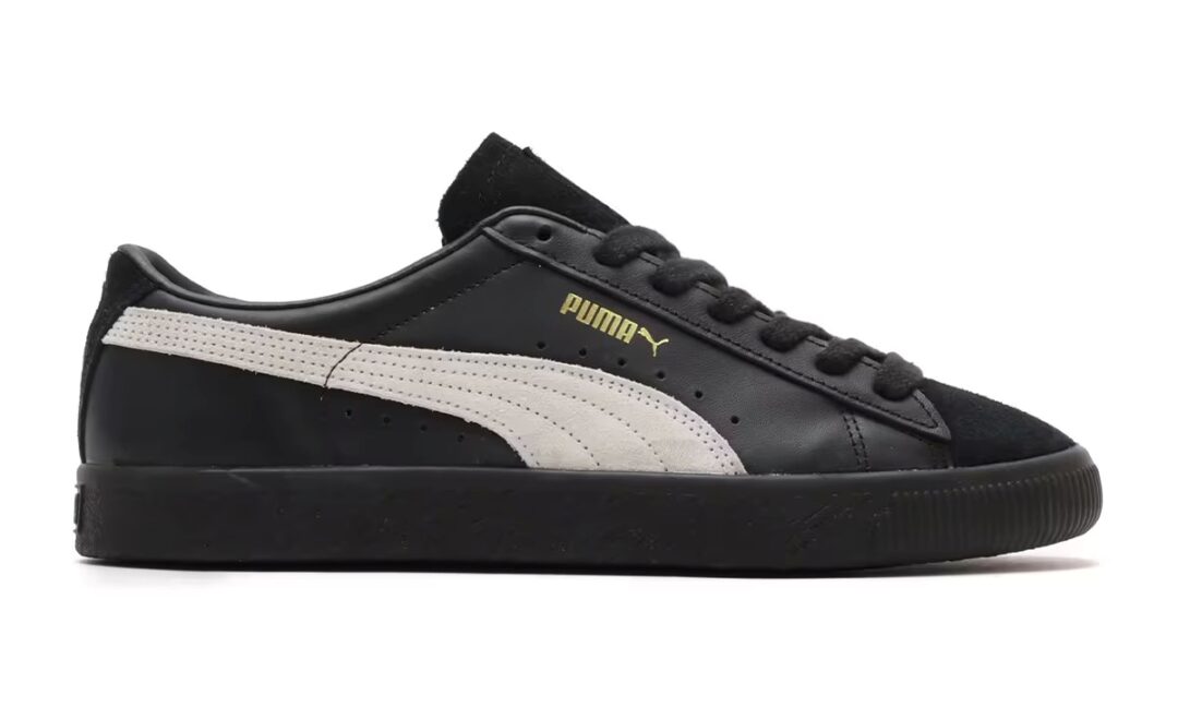 2024年 3/15 発売】atmos × PUMA SUEDE VTG & PALERMO “Black