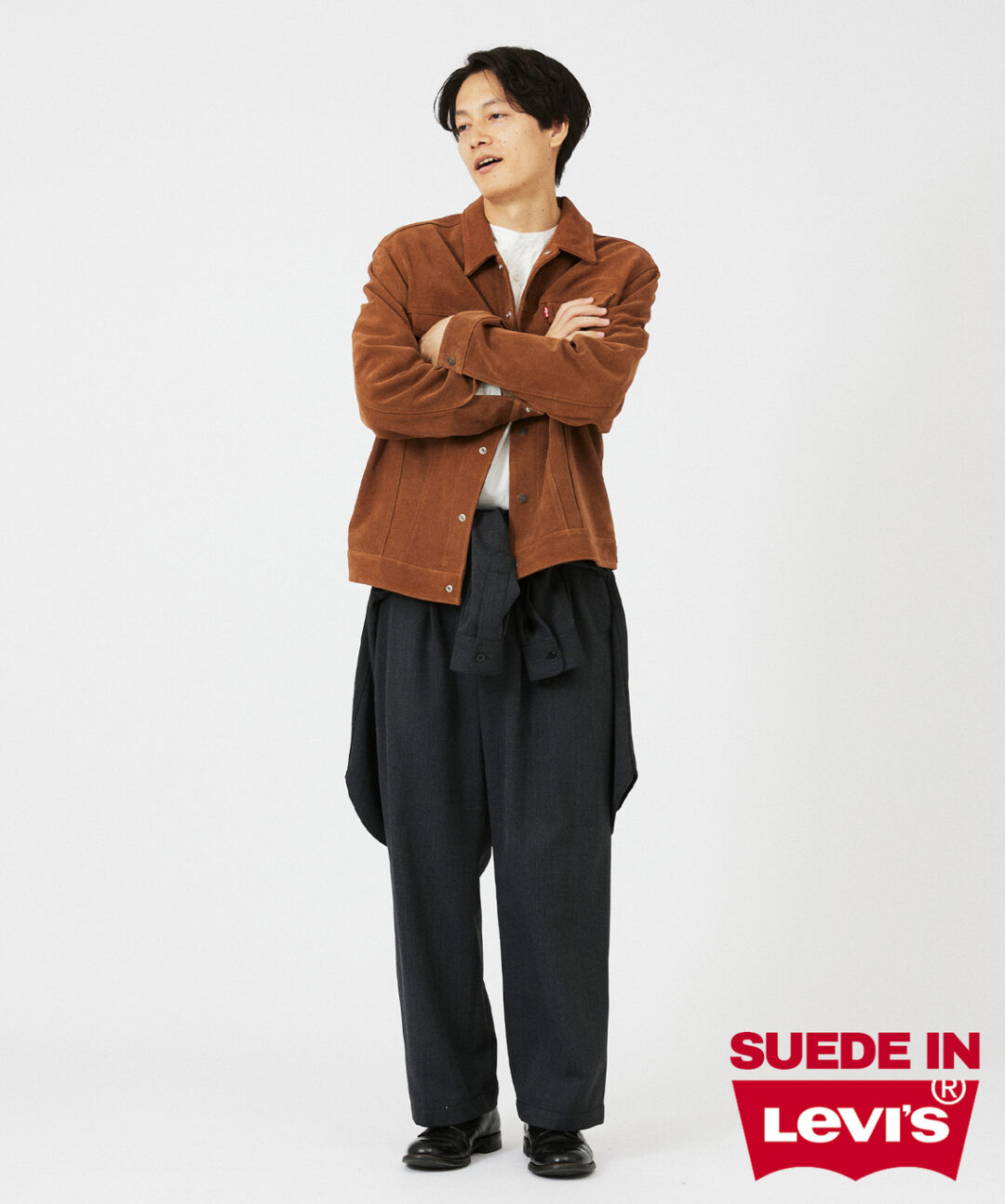 JOURNAL STANDARD relume × LEVI'S 別注 TYPE III スエード トラッカー