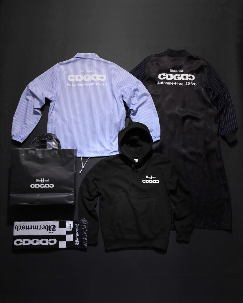 CDG × G-DRAGON コラボが2025年 12/24 発売予定 (シーディージー COMME
