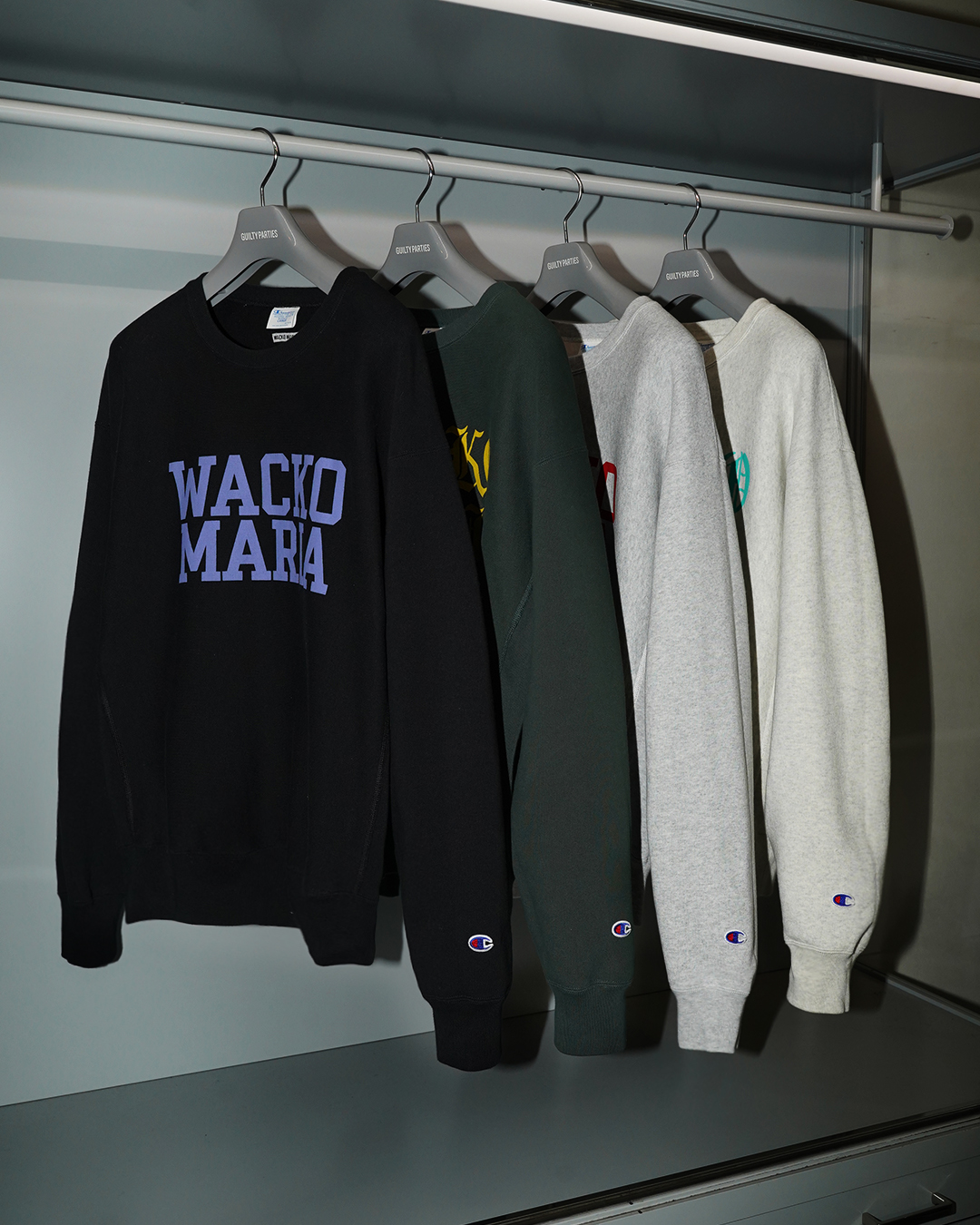 2026年 初売り】WACKO MARIA × Champion “REVERSE WEAVE Hoodie & Crew