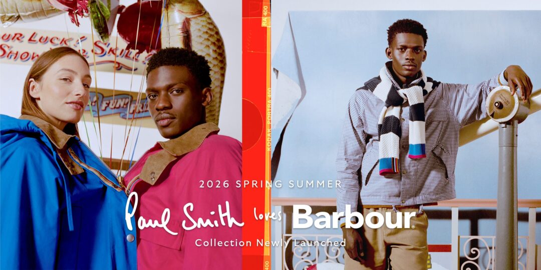 Paul Smith × Barbour 2026 SS コラボレーションが2/25 発売 (ポール