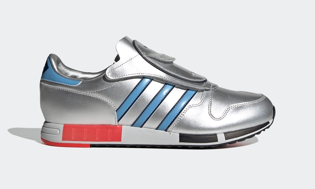 adidas Originals MICROPACER “METALLIC SILVER/LIGHT BLUE