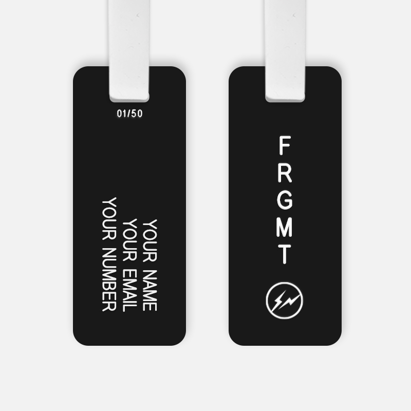 FRAGMENT x Various Keytags “LUGGAGE TAGS”が8/9 発売 (フラグメント
