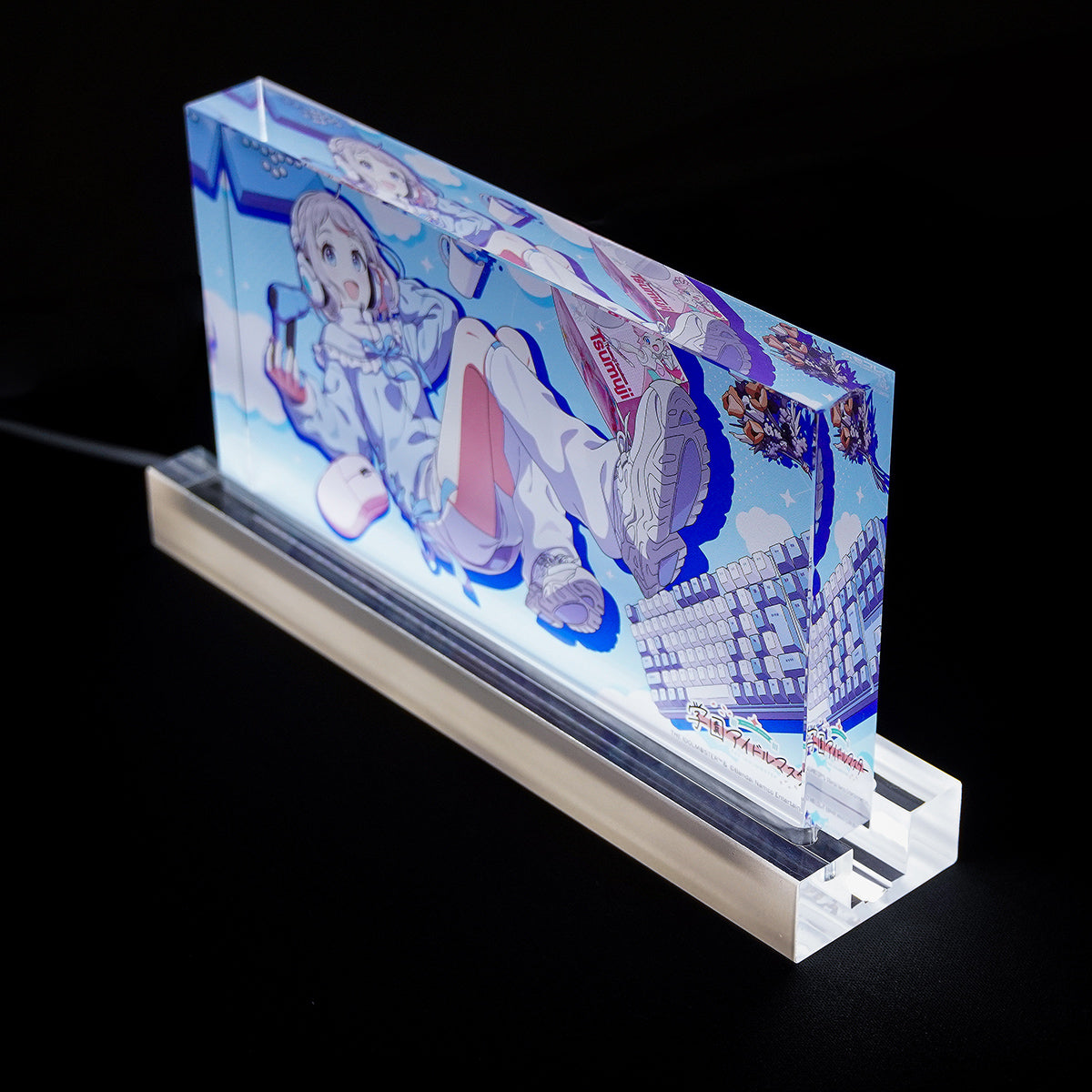 ふもコレ × 学園アイドルマスター LEDスタンド付きアクリルブロック