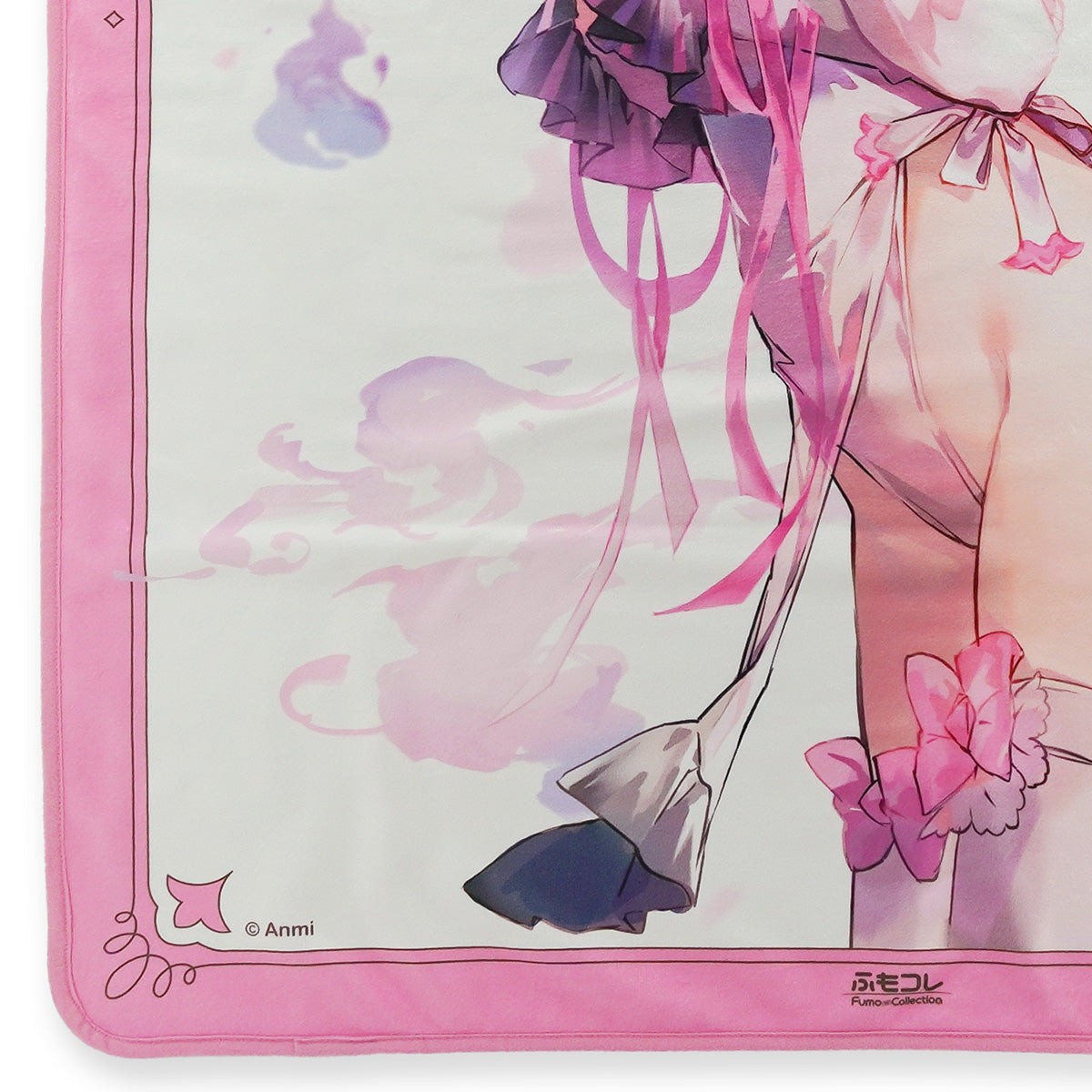 ふもコレ×Anmi 特大ブランケット − ピンクキョンシー −｜ふもコレ