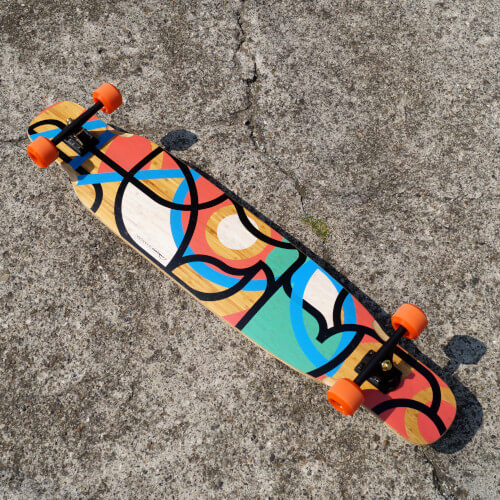 ローデットロングボード バングラV2 ダンシング&フリースタイル