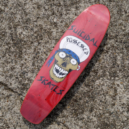 スーサイダルスケートボード パンクスカルクルーザー / Suicidal Punk