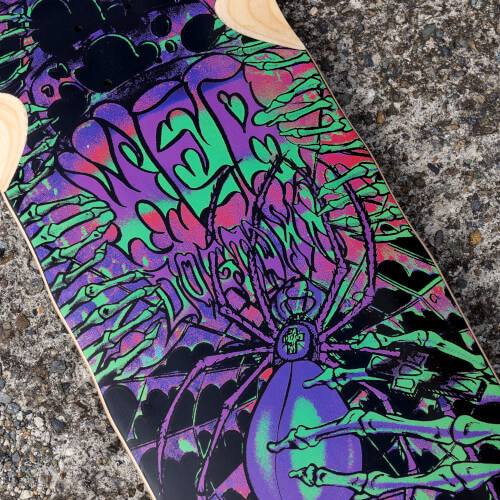 ドッグタウンスケートボード ウェブロングボードデッキ / Dogtown Web