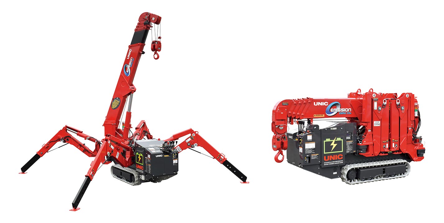 メンテナンスフリーのAGMバッテリー搭載 完全電動仕様ミニ・クローラ