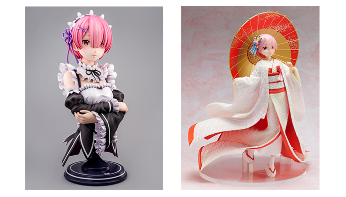 ゼロから始める異世界生活『ラム1/1 胸像フィギュア』、『ラム-白無垢