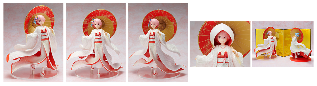 ゼロから始める異世界生活『ラム1/1 胸像フィギュア』、『ラム-白無垢