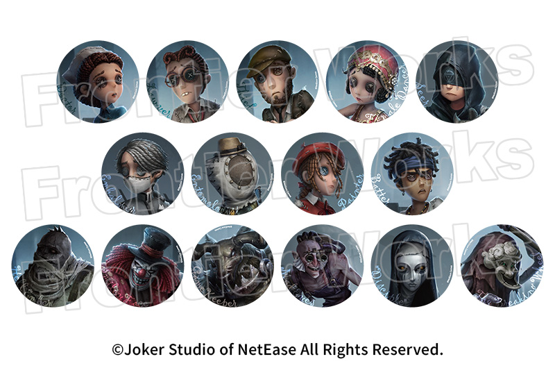 Identity V ＜RE:シリーズ＞ トレーディング缶バッジ Vol.1