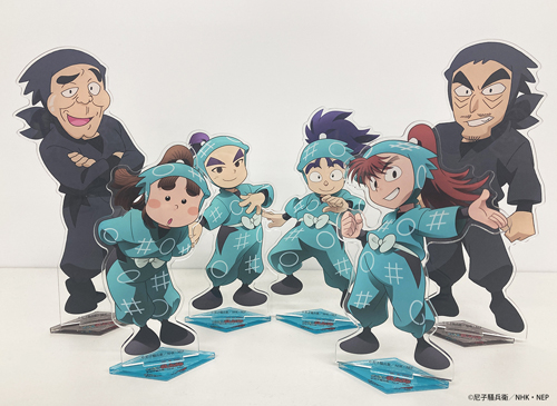 忍たま乱太郎』アクリルスタンド全86種の再受注販売がスタート