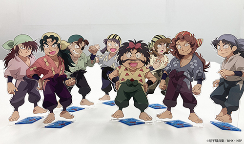 忍たま乱太郎』アクリルスタンド全86種の再受注販売がスタート