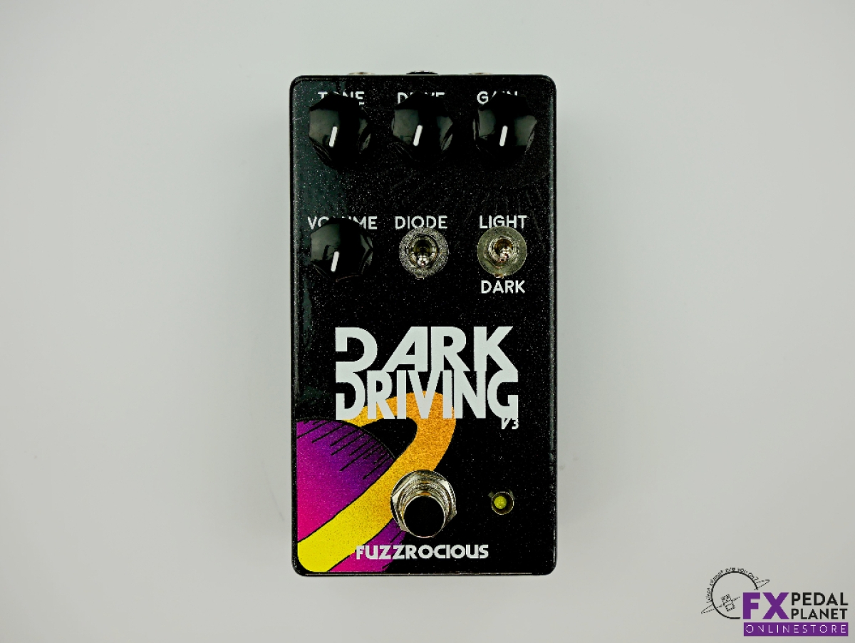 Fuzzrocious Pedals Dark Driving V3 Overdrive Distortion Effects