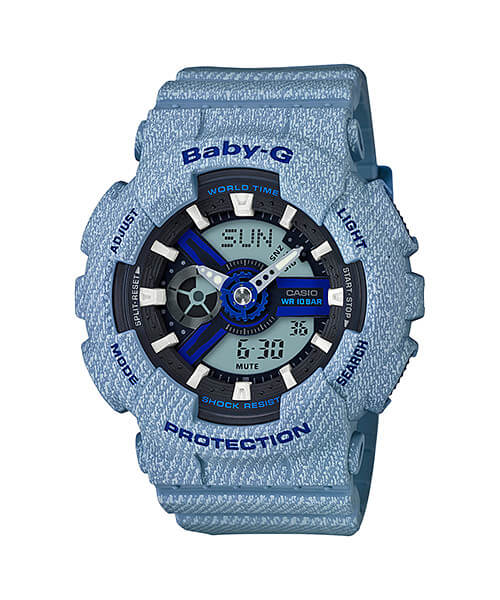 G-Shock DW-5600DE, GA-100DE, GA-700DE Denim + Baby-G - G-Central G