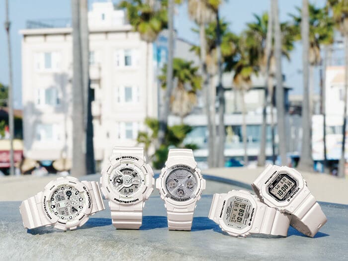 G-Shock Marine White Series For Spring and Summer - G-Central G