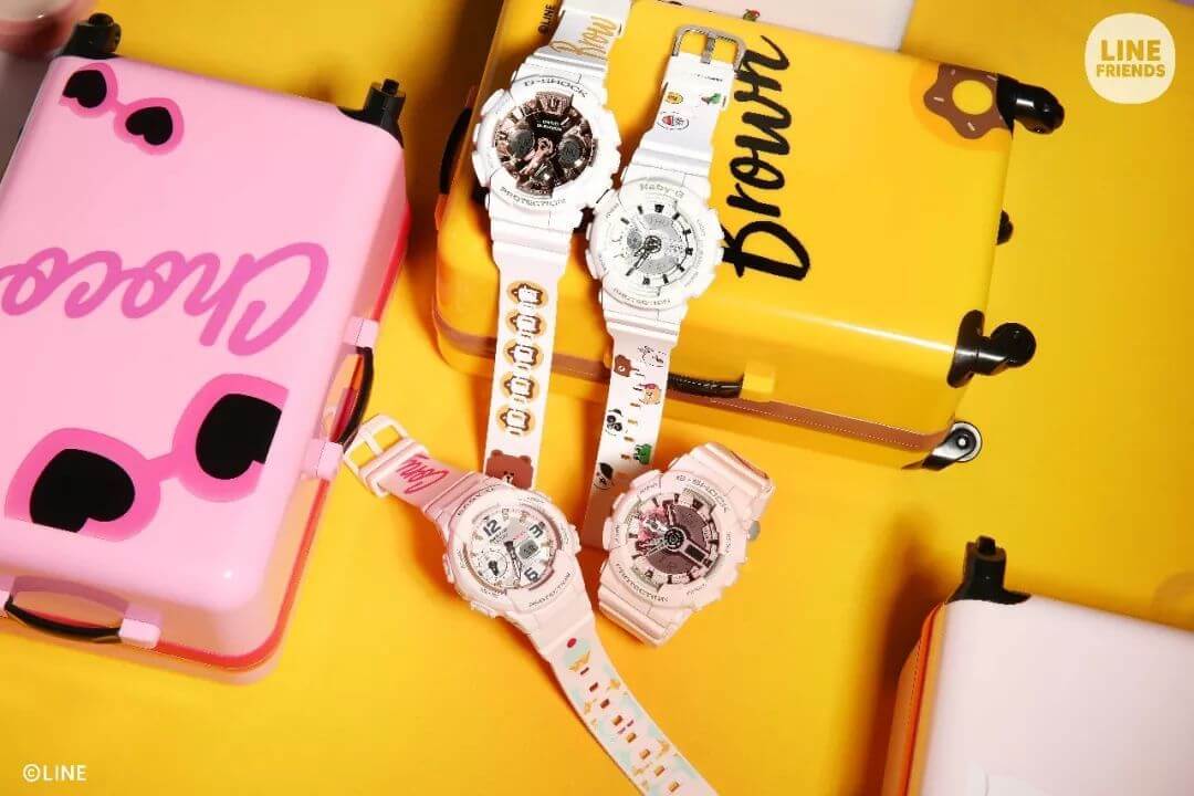 Casio Baby-G x Line Friends Choco Watch - G-Central G-Shock Fan Site