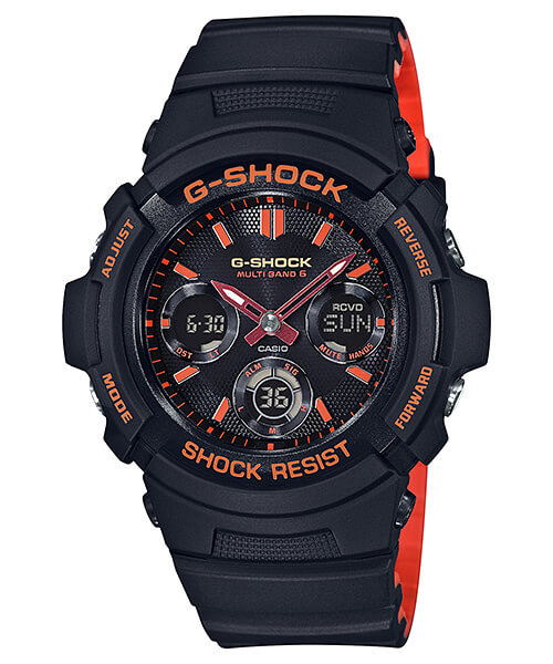 G-Shock Bright Orange Analog-Digital Series - G-Central G-Shock