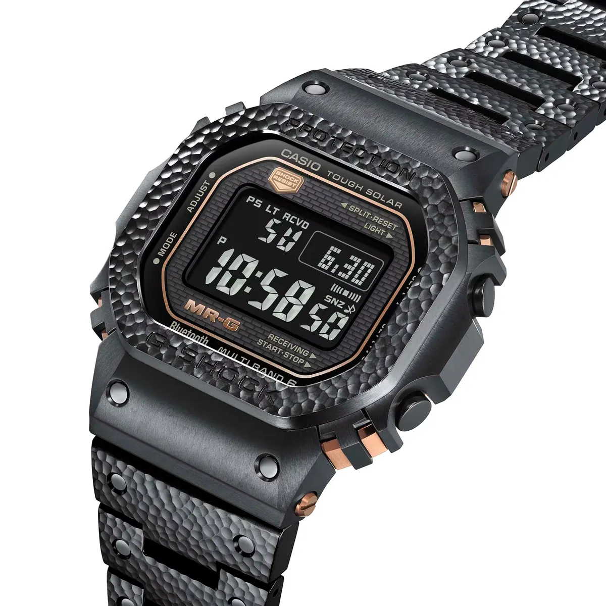 G-Shock MRG-B5000HT-1 hand-hammered Tsuiki edition is limited to