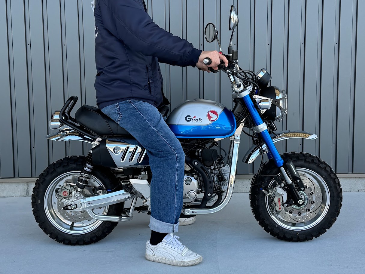 モンキー125カスタムシートの紹介 | Gクラフトオンライン Gcraft