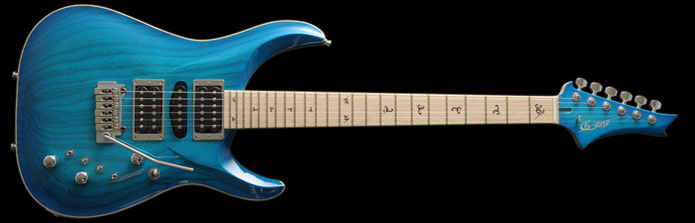 G-Life Guitars / DSG Life-Ash Piezo / Royal Blue Turquois