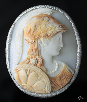 カメオ ストーンカメオ シェルカメオ アンティークジュエリー