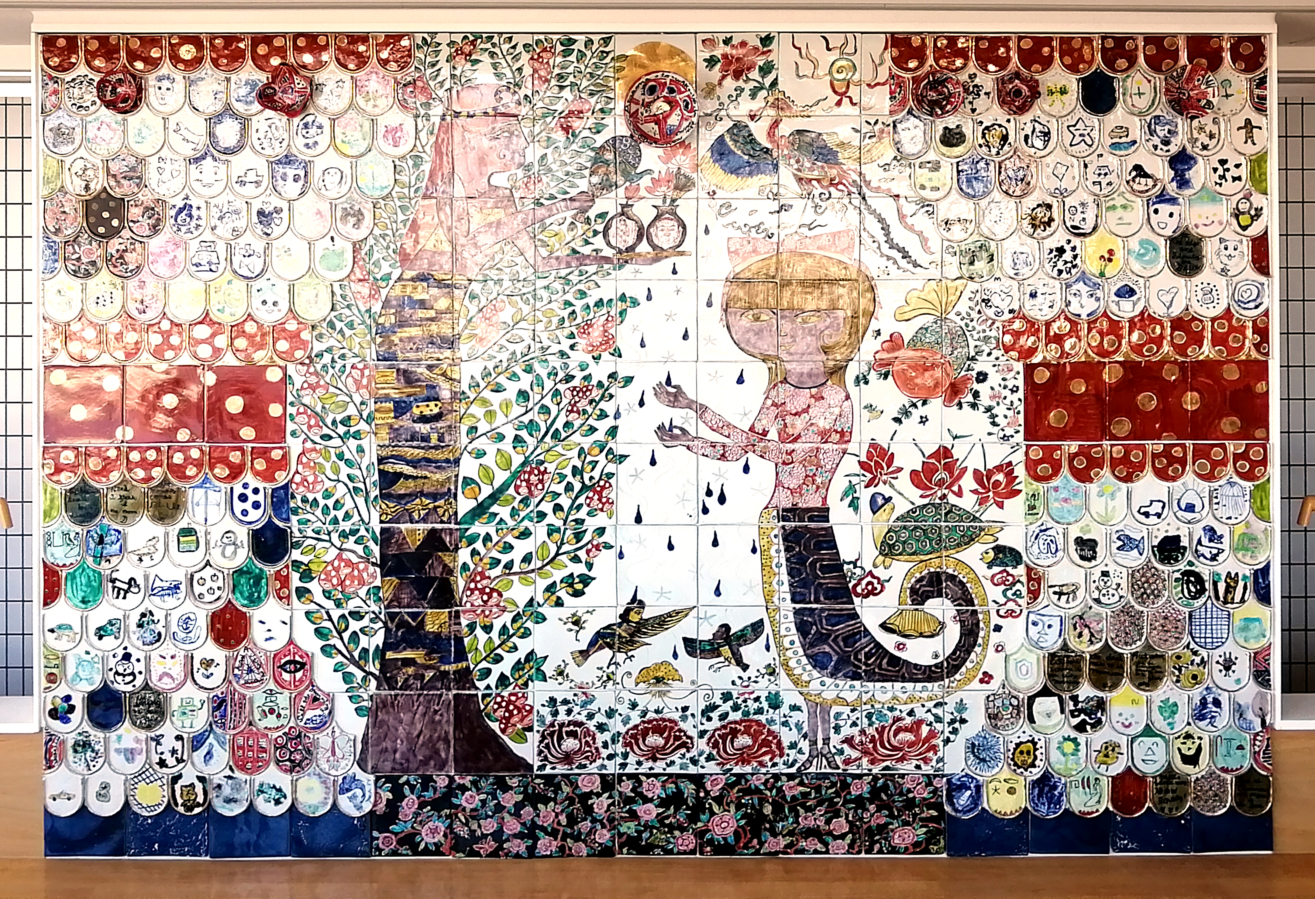 陶板壁画について | 医療法人社団博友会 金沢西病院